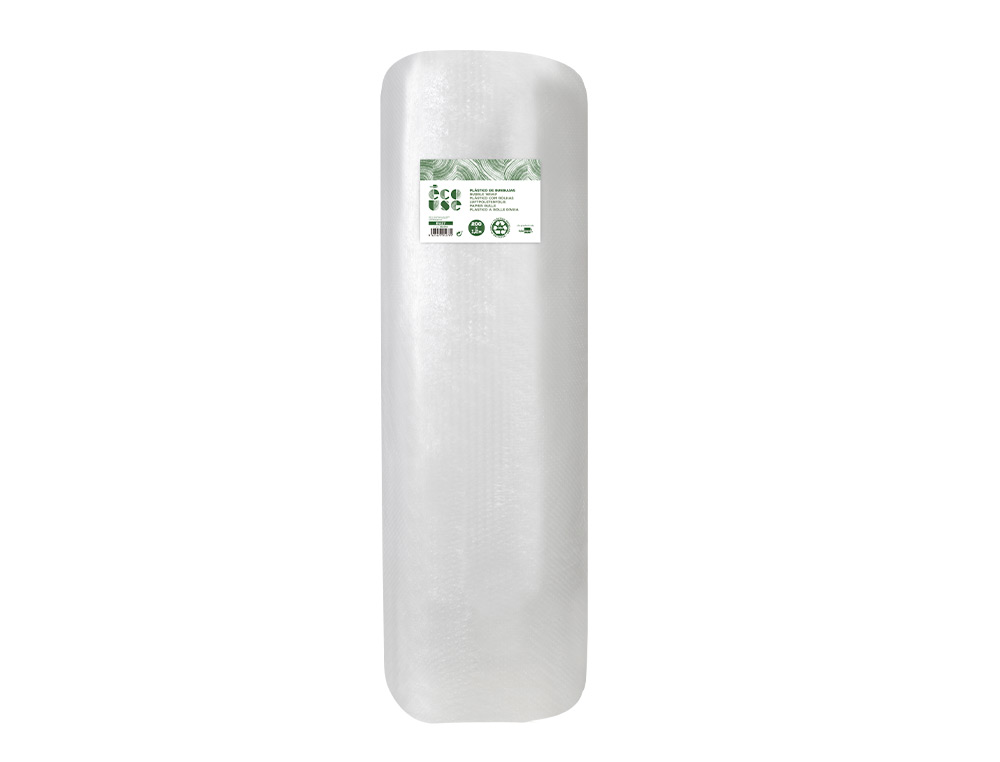 PLASTICO COM BOLHAS LIDERPAPEL ECOUSE 0.60X5M 30% DE PLASTICO RECICLADO