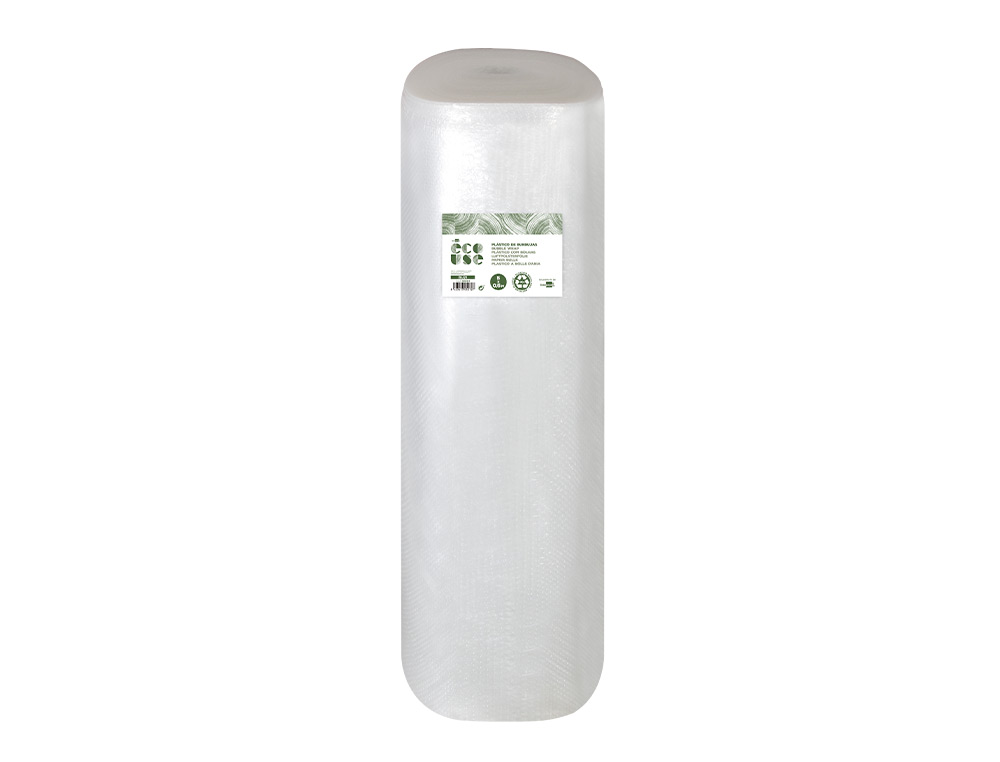 PLASTICO COM BOLHAS LIDERPAPEL ECOUSE 0.60X5M 30% DE PLASTICO RECICLADO