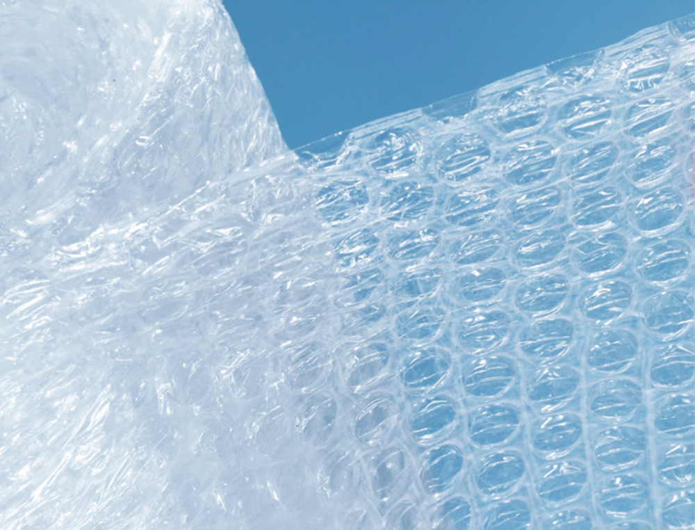PLASTICO COM BOLHAS LIDERPAPEL ECOUSE 0.60X5M 30% DE PLASTICO RECICLADO