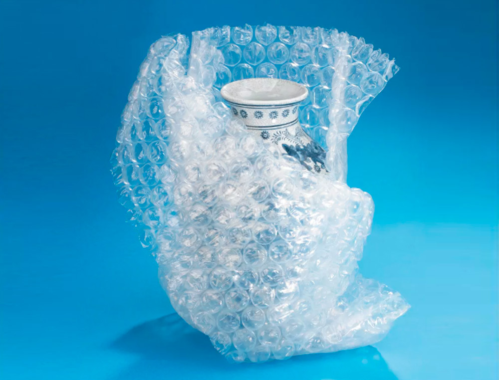PLASTICO COM BOLHAS LIDERPAPEL ECOUSE 0.60X5M 30% DE PLASTICO RECICLADO