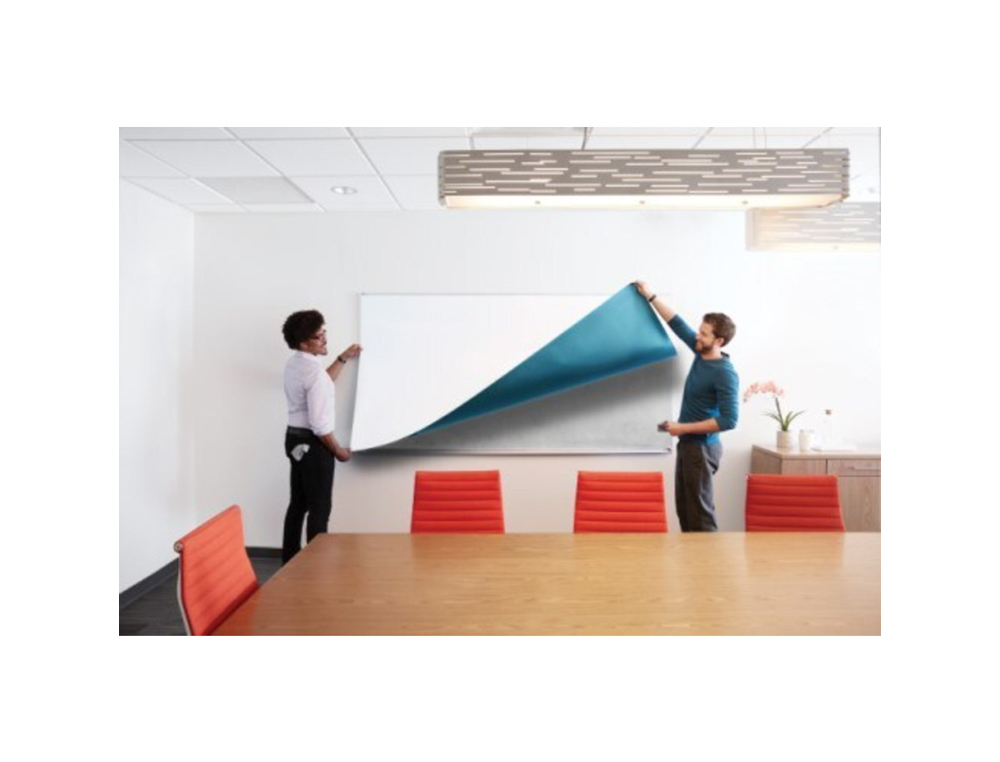 QUADRO BRANCO POST-IT SUPER STICKY FLEX ROLO ADESIVO REMOVIVEL 60,9X91,4 CM