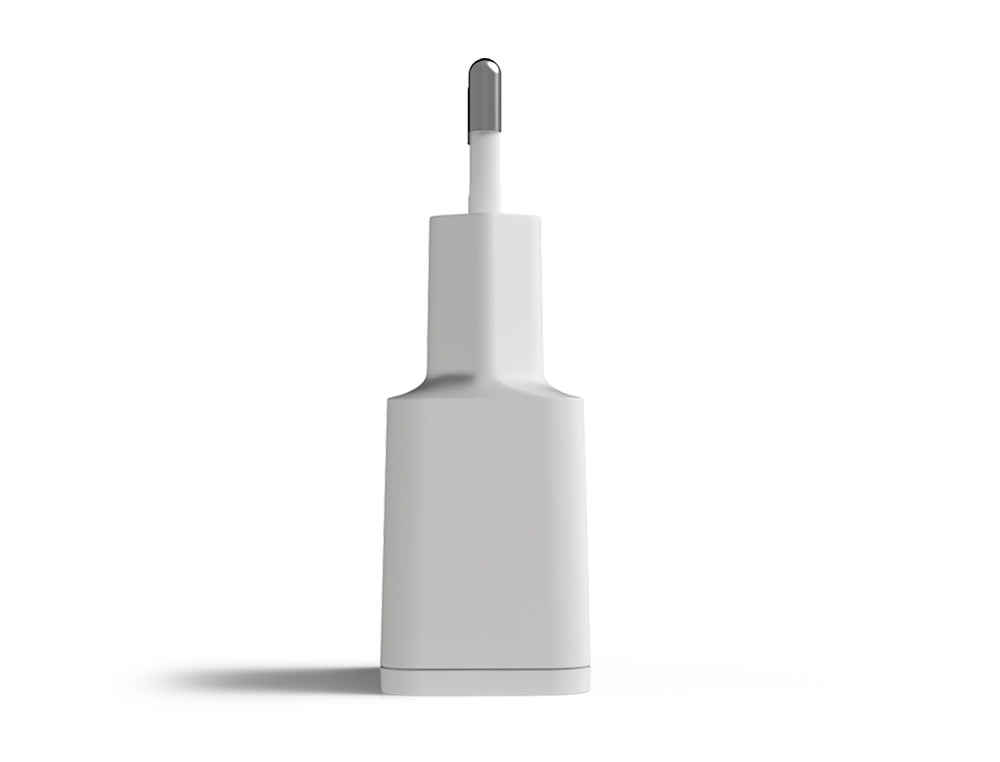 CARREGADOR DE PAREDE GROOVY 2 USB COR BRANCO