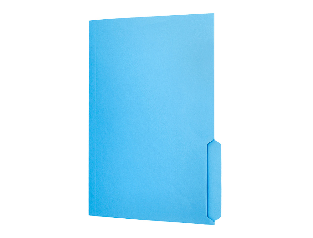CLASSIFICADOR LIDERPAPEL EM CARTOLINA DIN A4 PESTANA DIREITA 240G/M2 AZUL