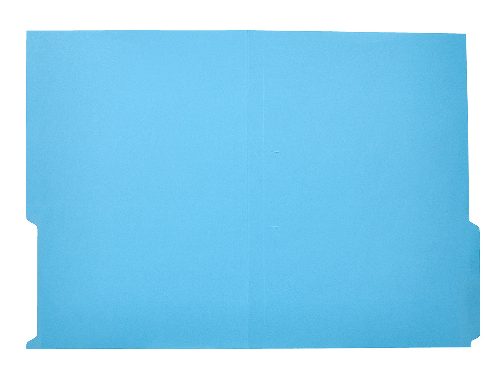 CLASSIFICADOR LIDERPAPEL EM CARTOLINA DIN A4 PESTANA DIREITA 240G/M2 AZUL