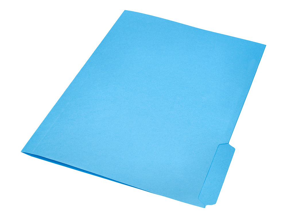 CLASSIFICADOR LIDERPAPEL EM CARTOLINA DIN A4 PESTANA DIREITA 240G/M2 AZUL