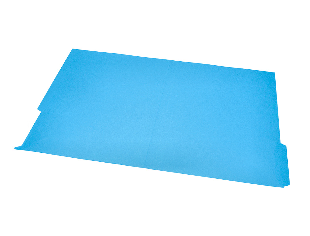 CLASSIFICADOR LIDERPAPEL EM CARTOLINA DIN A4 PESTANA DIREITA 240G/M2 AZUL