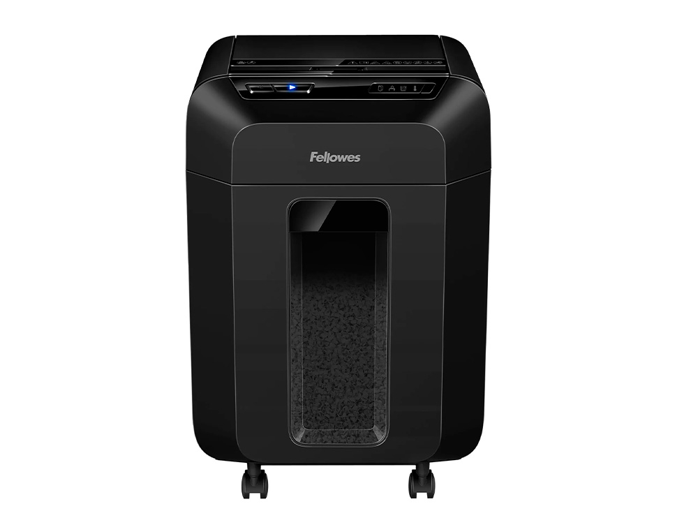 DESTRUIDORA DE DOCUMENTOS FELLOWES AUTOMAX 80M MINI CORTE CAPACIDADE DE CORTE 80 FOLHAS DESTROI AGRAFES CLIPS E CARTOES