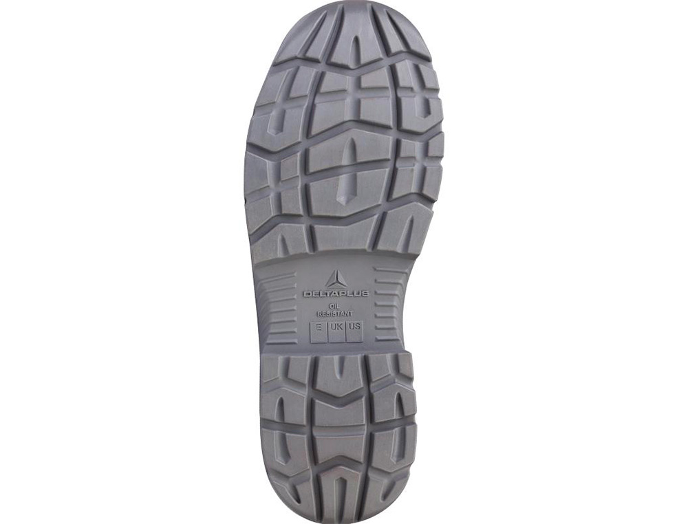 BOTAS DELTAPLUS DE SEGURANCA EM COURO PIGMENTADO SOLA PU BI-DENSIDADE COR PRETO TAMANHO 42