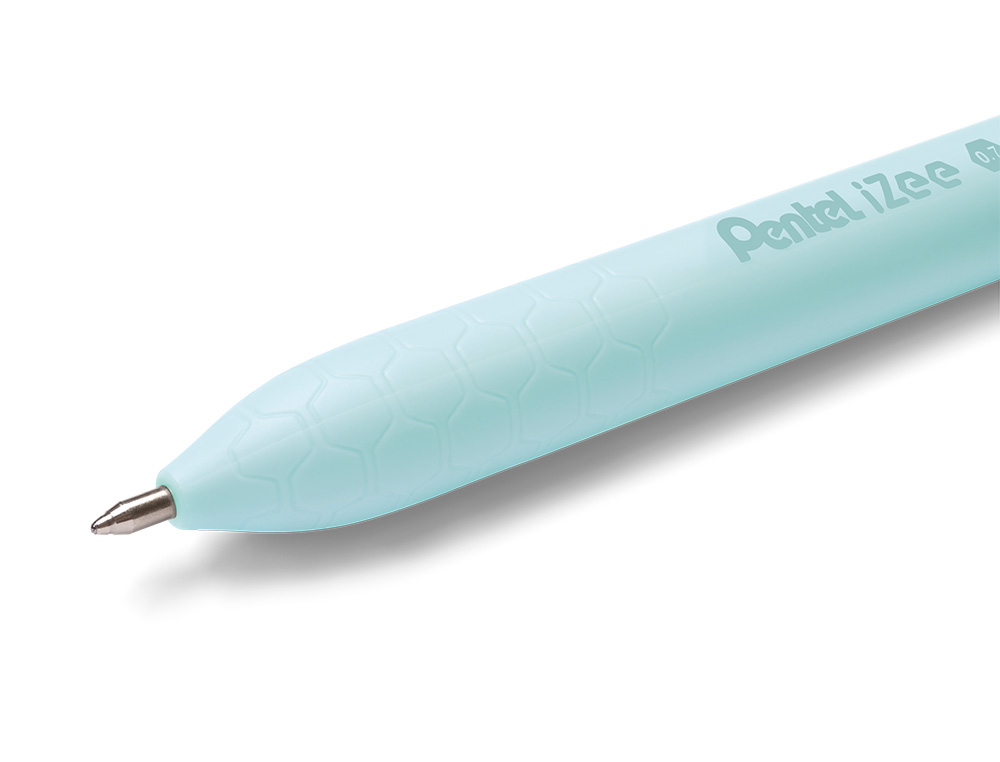 ESFEROGRAFICA PENTEL IZEE MULTICOLOR EM COPO EXPOSITOR COM 12 UNIDADES CORPO MENTA