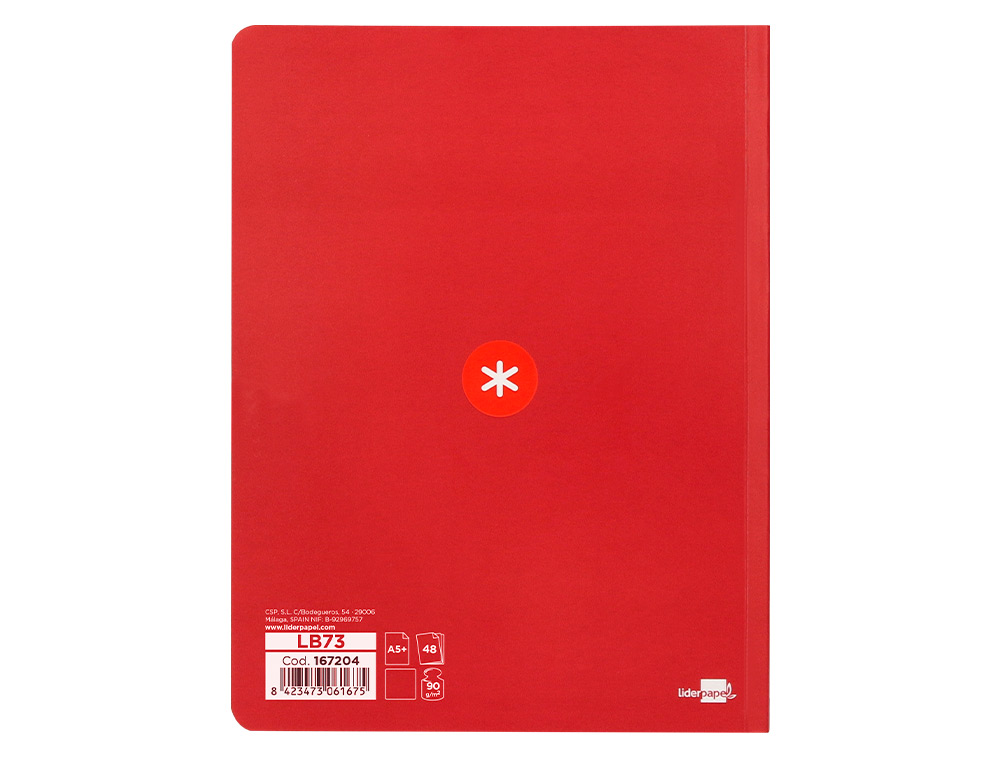 CADERNO COSIDO ANTARTIK A5+ PLUS 48 F 90 GR LISO SEM MARGEM 6 CORES SORTIDAS