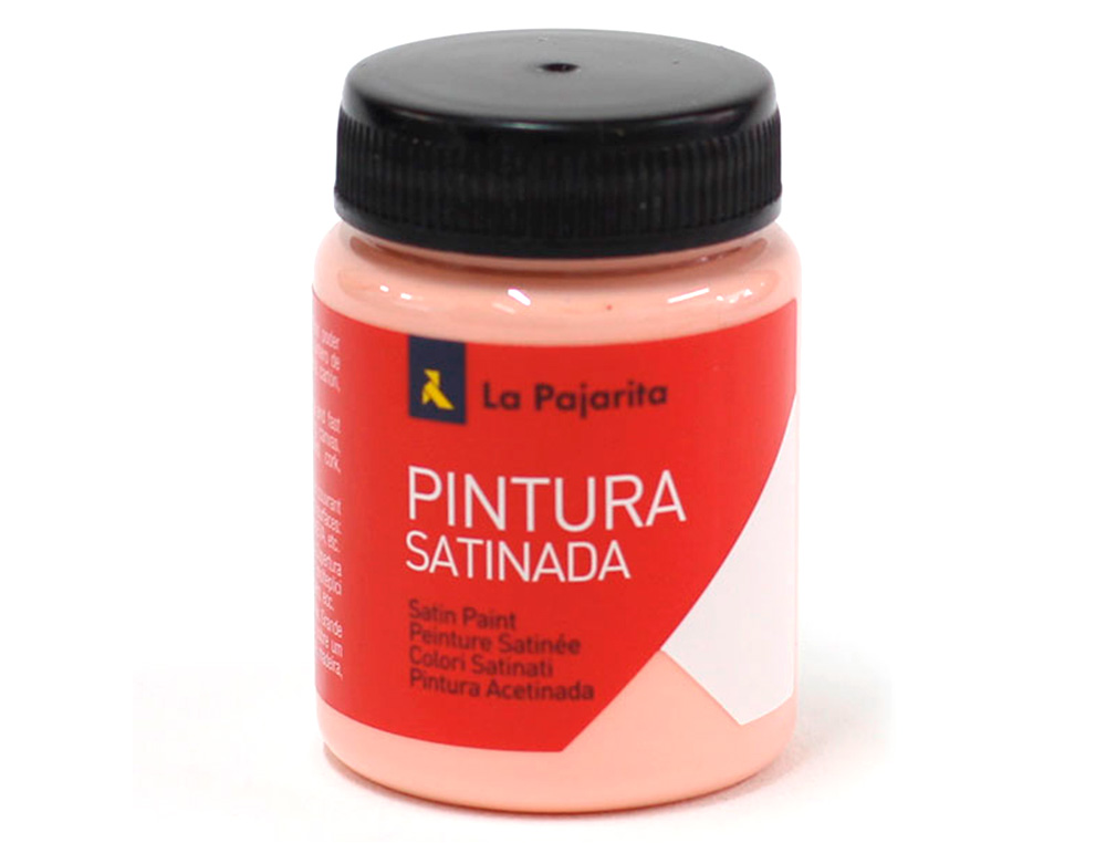 PINTURA LATEX LA PAJARITA ACETINADA L-29 FRASCO 35 ML ROSA MEDIO