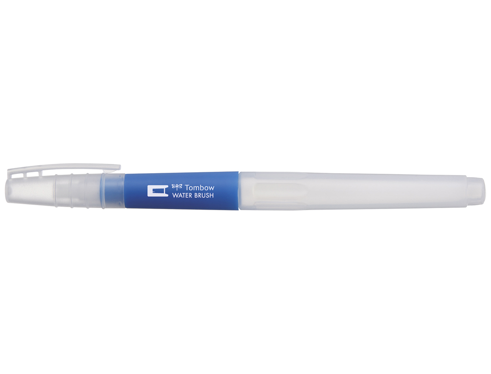PINCEL TOMBOW WATER BRUSH COM DEPOSITO RECARREGAVEL PONTA PLANA BLISTER DE 1 UNIDADE