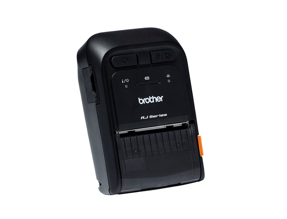 IMPRESSORA DE ETIQUETAS E TICKETS BROTHER RJ2035B PORTATIL TERMICA USB BLUETOOTH MFI ATE 101 MM/S 2 POLEGADAS DE LARGURA