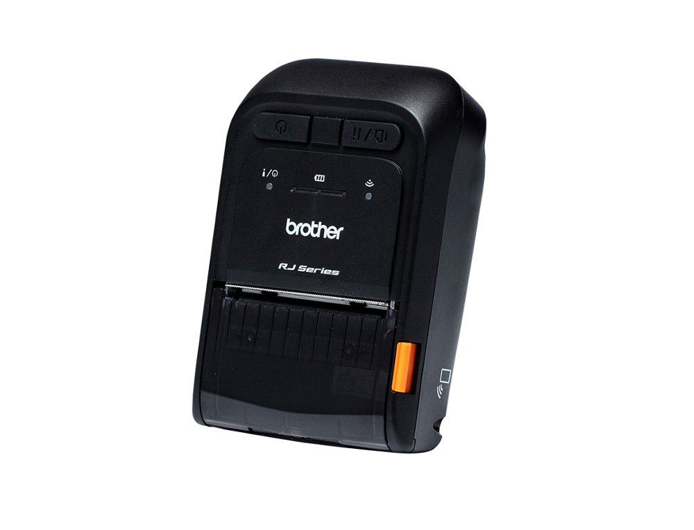 IMPRESSORA DE ETIQUETAS E TICKETS BROTHER RJ2035B PORTATIL TERMICA USB BLUETOOTH MFI ATE 101 MM/S 2 POLEGADAS DE LARGURA