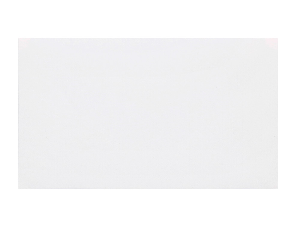 ENVELOPE LIDERPAPEL BRANCO COM FUNDO 95X162 MM ENGOMADO ABA EM BICO CAIXA DE 500 UNIDADES