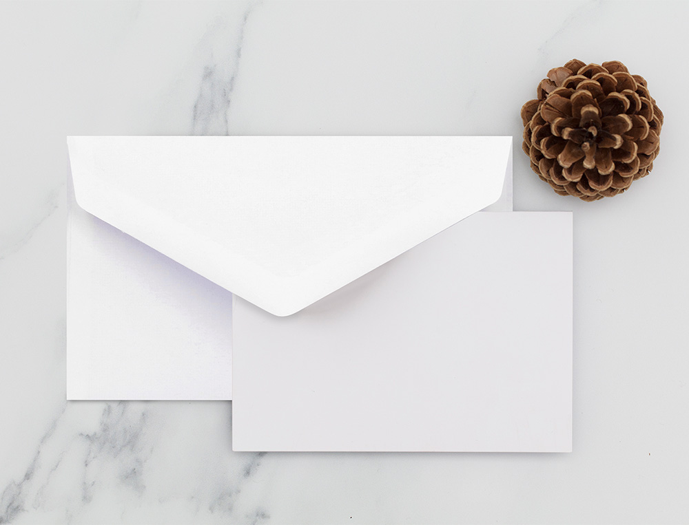 ENVELOPE LIDERPAPEL BRANCO COM FUNDO 95X162 MM ENGOMADO ABA EM BICO EMBALAGEM DE 25 UNIDADES