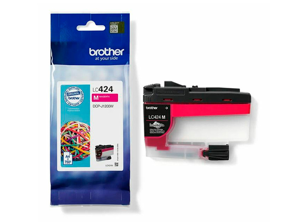 INK-JET BROTHER LC424 DCP-1200W CIAN 750 PAGINAS