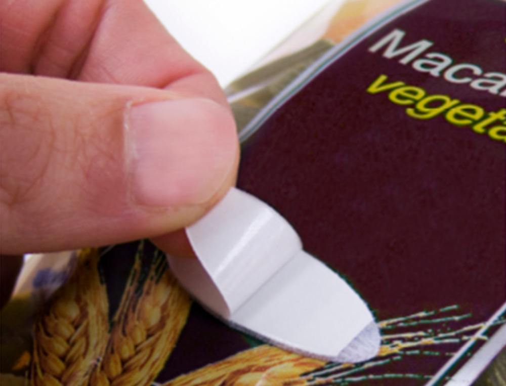 VELCRO AUTOADESIVO OVALADO LIDERPAPEL BRANCO BLISTER DE 18 UNIDADES