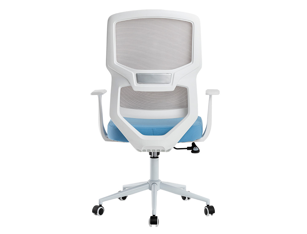CADEIRA DE ESCRITORIO Q-CONNECT LUCCA MALHA BASE METAL ALT MAX 1090 MM LARG 700 MM PROF 650 MM RODAS PREMIUM COR BRANCO/