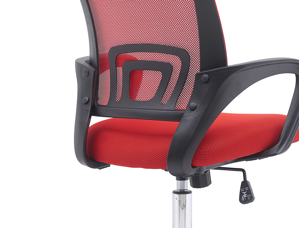 CADEIRA DE ESCRITORIO Q-CONNECT SIENA MALHA BASE METALICA ALT MAX 1000 MM LARG 560 MM PROF 570 MM RODAS PREMIUM COR PRET