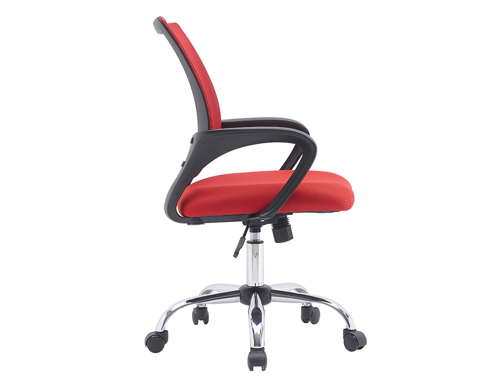 CADEIRA DE ESCRITORIO Q-CONNECT SIENA MALHA BASE METALICA ALT MAX 1000 MM LARG 560 MM PROF 570 MM RODAS PREMIUM COR PRET