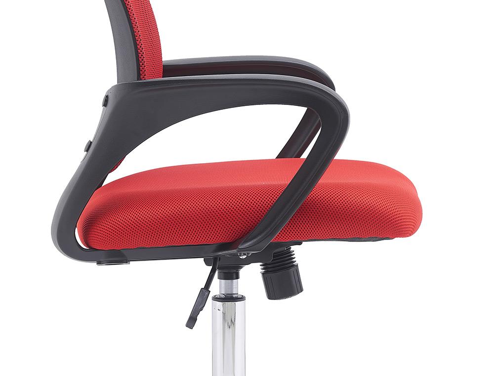 CADEIRA DE ESCRITORIO Q-CONNECT SIENA MALHA BASE METALICA ALT MAX 1000 MM LARG 560 MM PROF 570 MM RODAS PREMIUM COR PRET