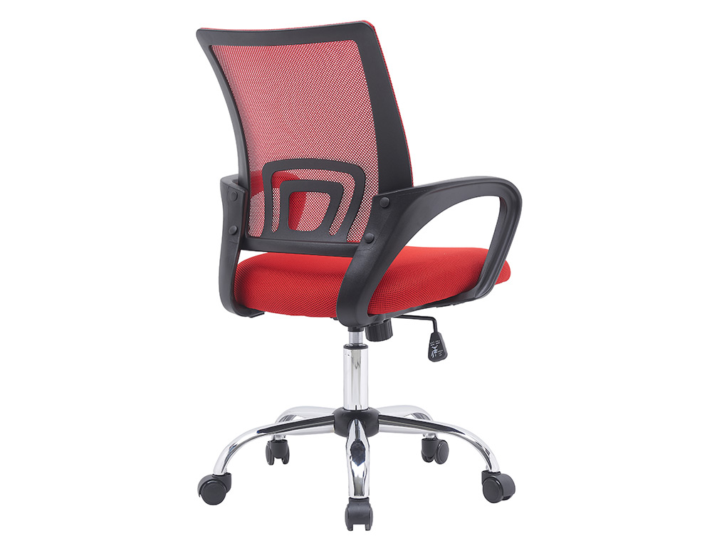 CADEIRA DE ESCRITORIO Q-CONNECT SIENA MALHA BASE METALICA ALT MAX 1000 MM LARG 560 MM PROF 570 MM RODAS PREMIUM COR PRET