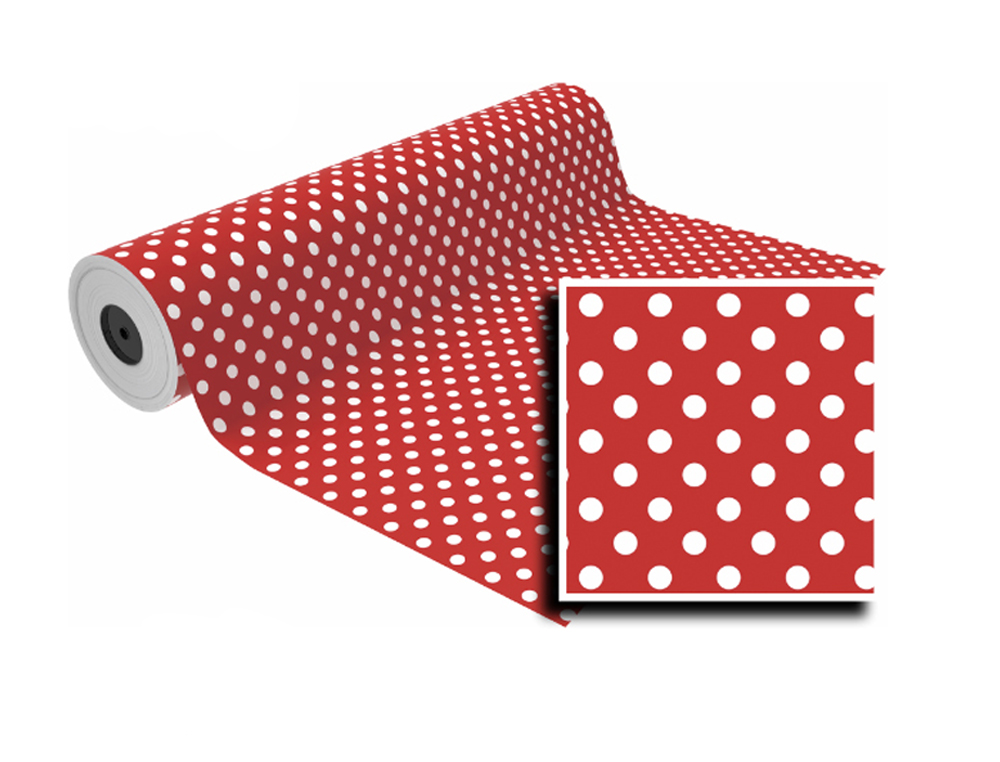 PAPEL FANTASIA BASIKA LN1501-AI BOBINE LARGURA 62 CM COMPRIMENTO 85 M PESO 4 KG GRAMAGEM 60 GR