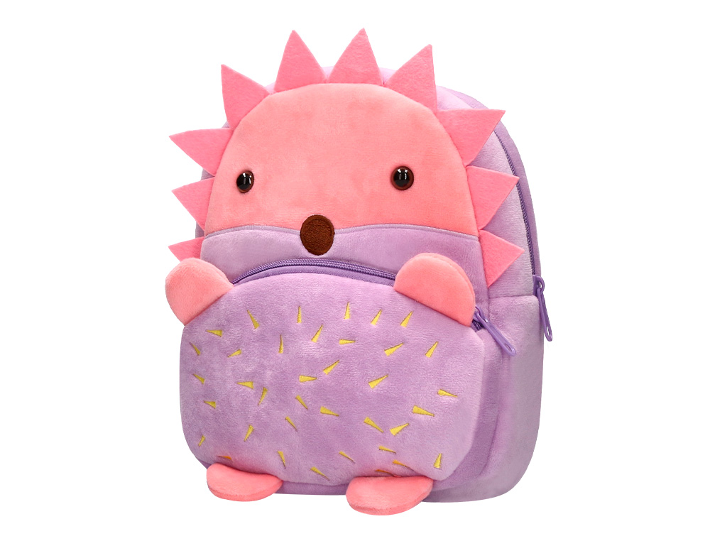 MOCHILA INFANTIL LIDERPAPEL OURICO PELUCHE 260X100X240 MM