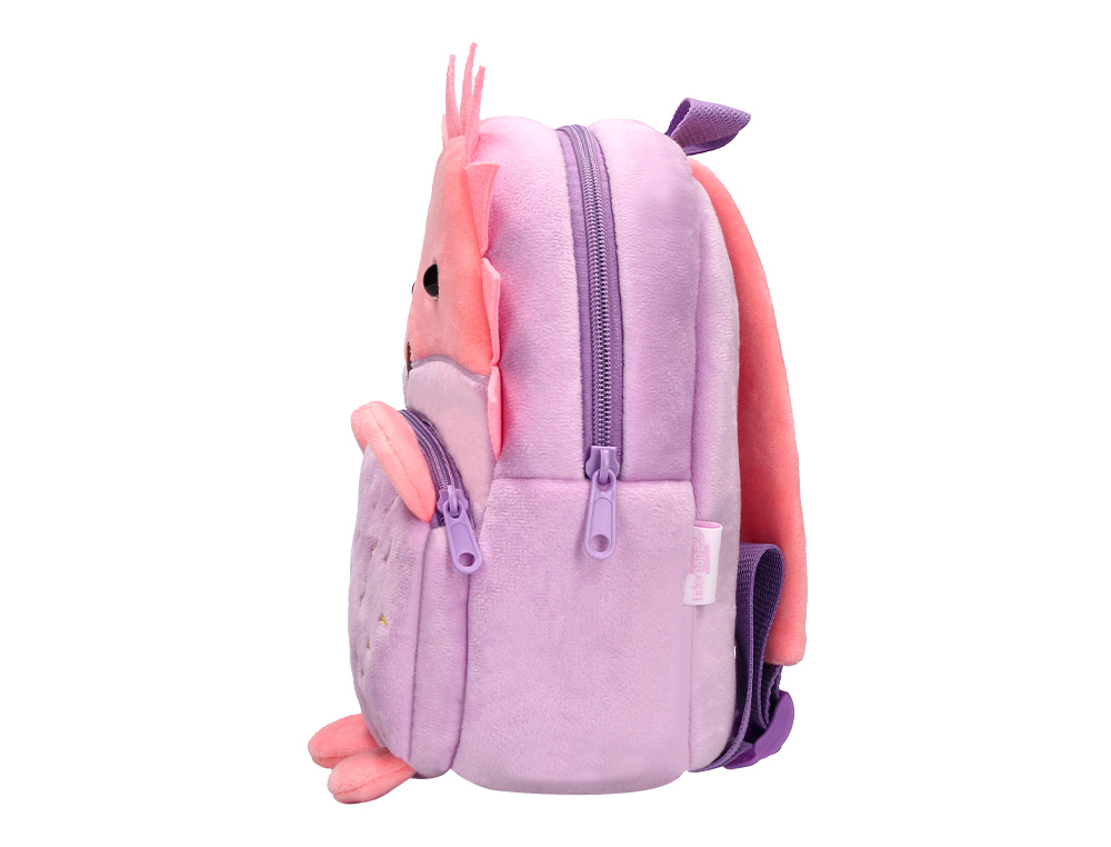 MOCHILA INFANTIL LIDERPAPEL OURICO PELUCHE 260X100X240 MM