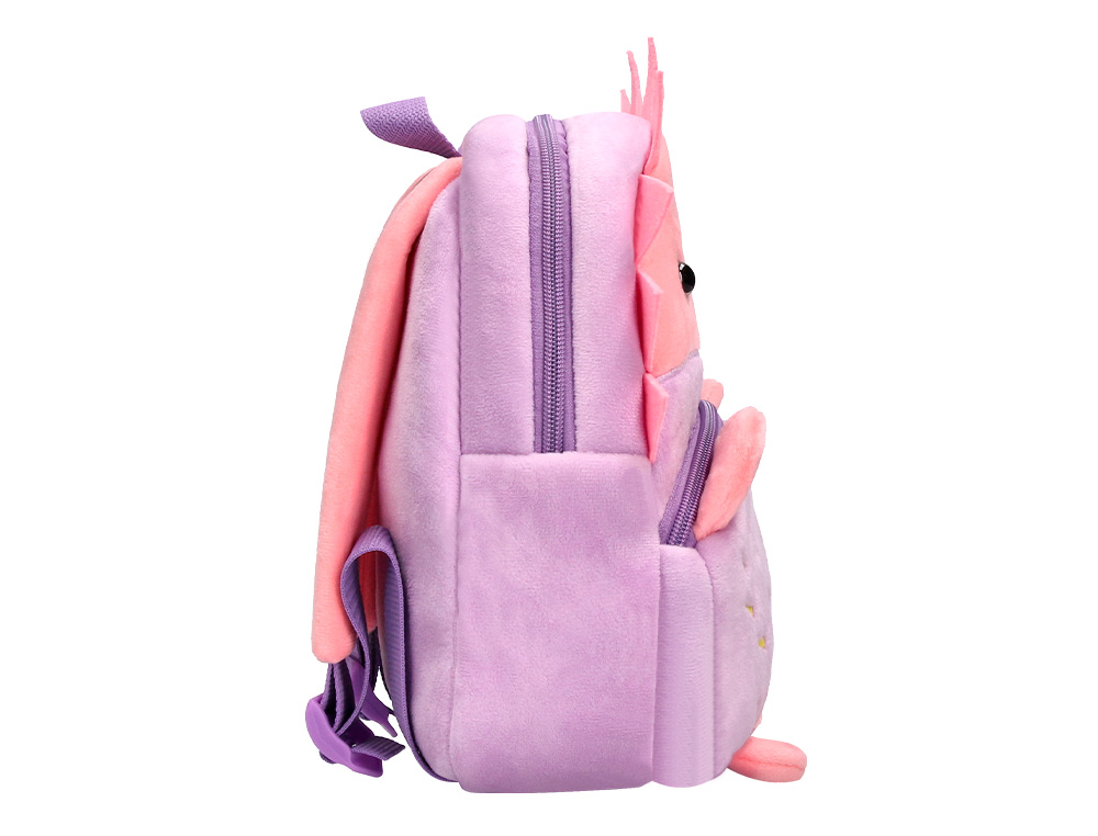 MOCHILA INFANTIL LIDERPAPEL OURICO PELUCHE 260X100X240 MM