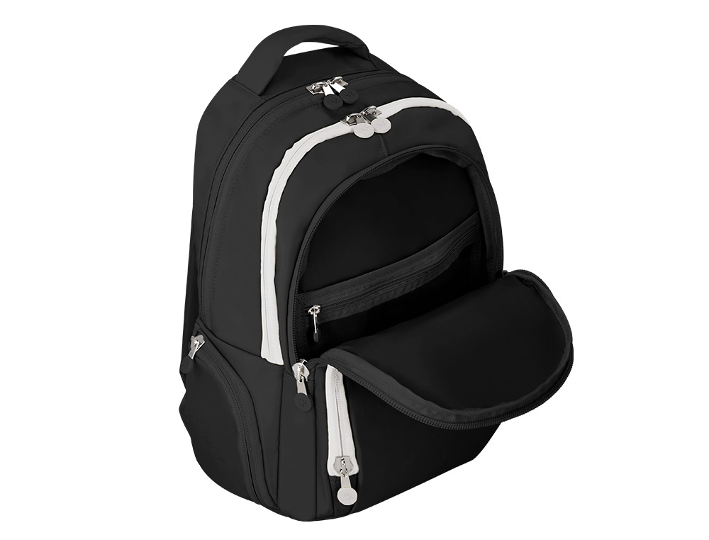 MOCHILA ANTARTIK MULTIBOLSO 19L COMPARTIMENTO PARA PORTATIL E TABLET COR PRETO 450X160X300 MM