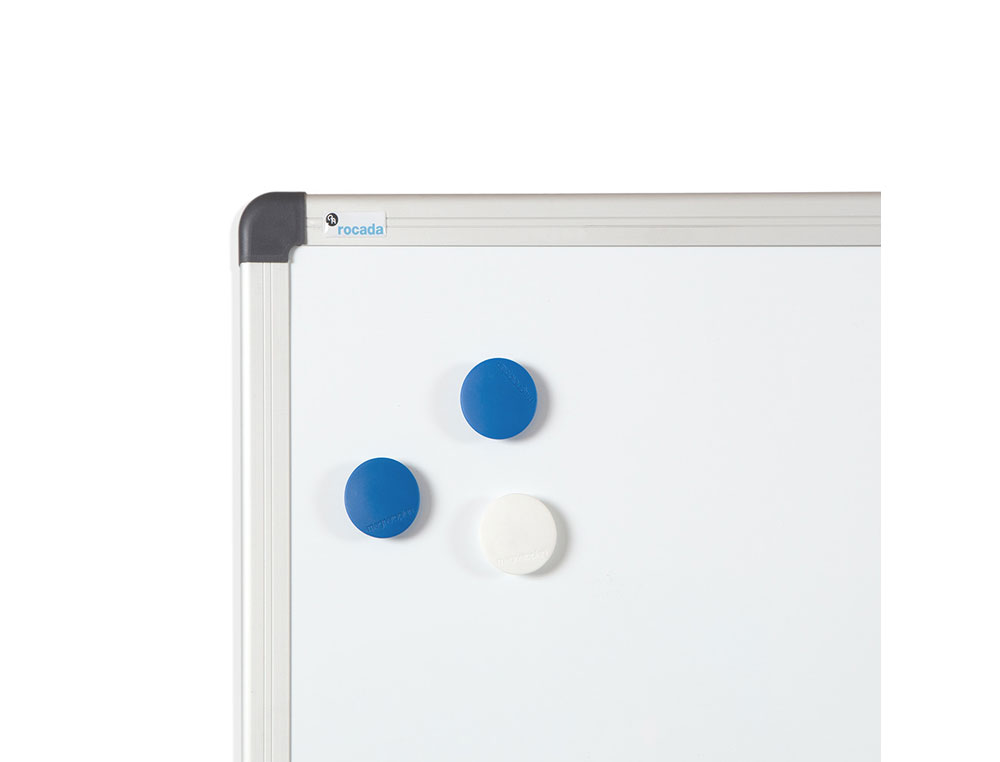 QUADRO BRANCO ROCADA LACADO MAGNETICO MOLDURA ALUMINIO COM CANTOS 120X200 CM