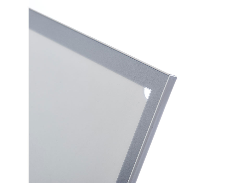 EXPOSITOR ROCADA DE CHAO MAGNETICO ROTATIVO 90º HORIZONTAL/VERTICAL ALTURA AJUSTAVEL DIN A3