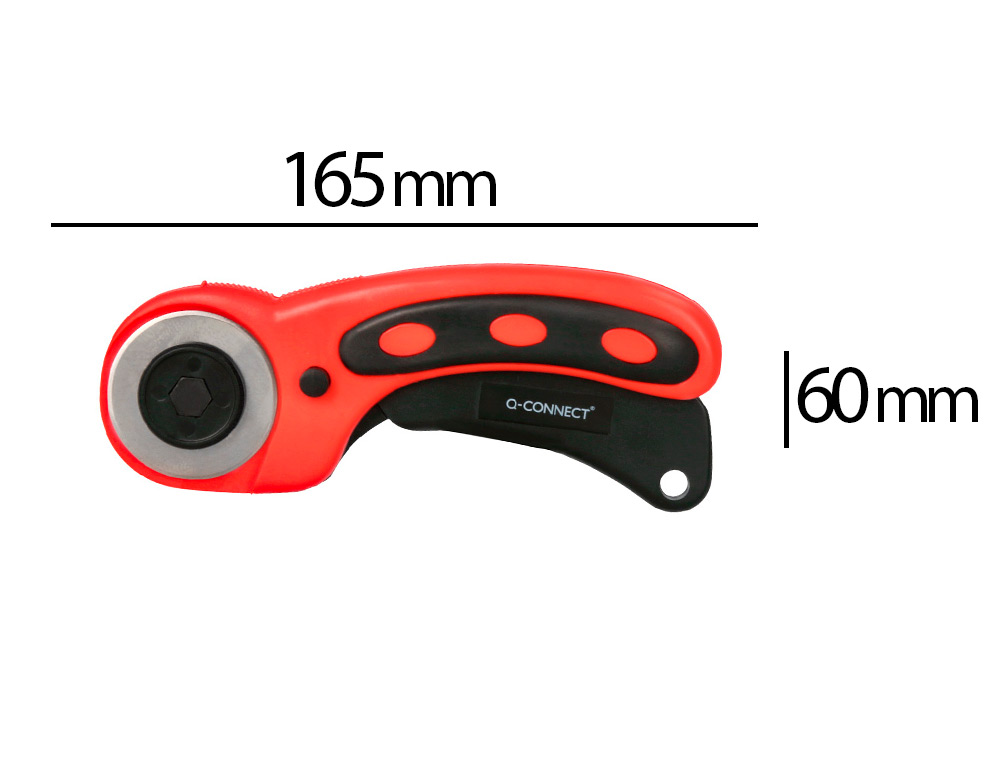 X-ATO ROTATIVO Q-CONNECT LAMINA CIRCULAR 45 MM 22X56X165 MM