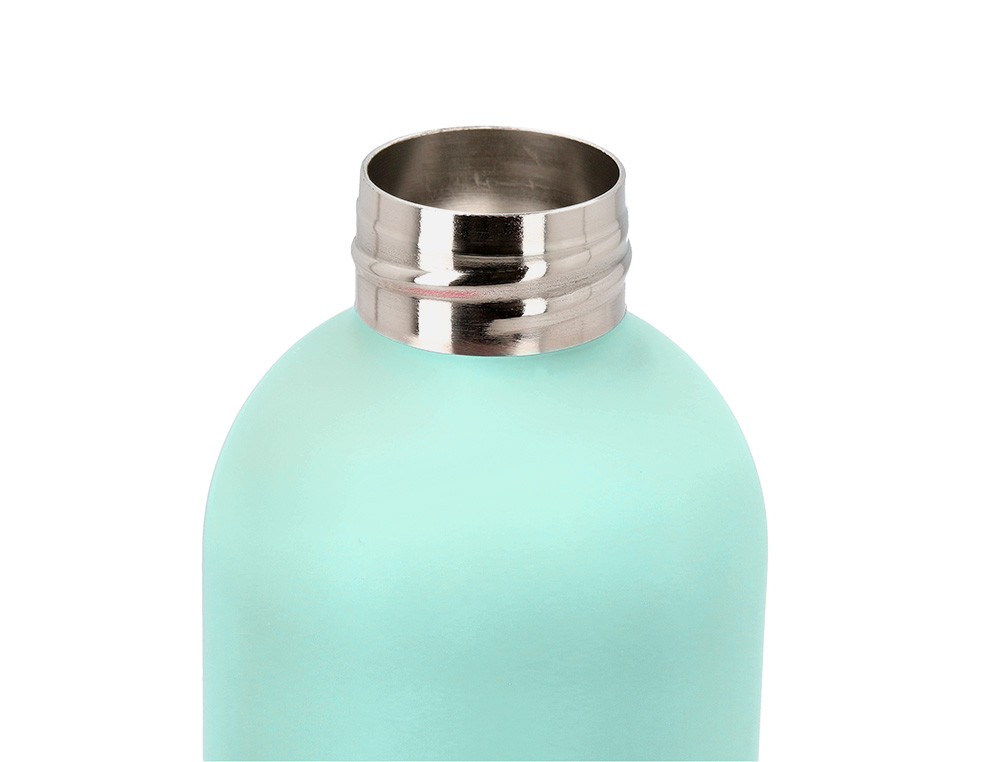 GARRAFA ANTARTIK ISOTERMICA ACO INOXIDAVEL LIVRE DE BPA COR MENTA 750 ML