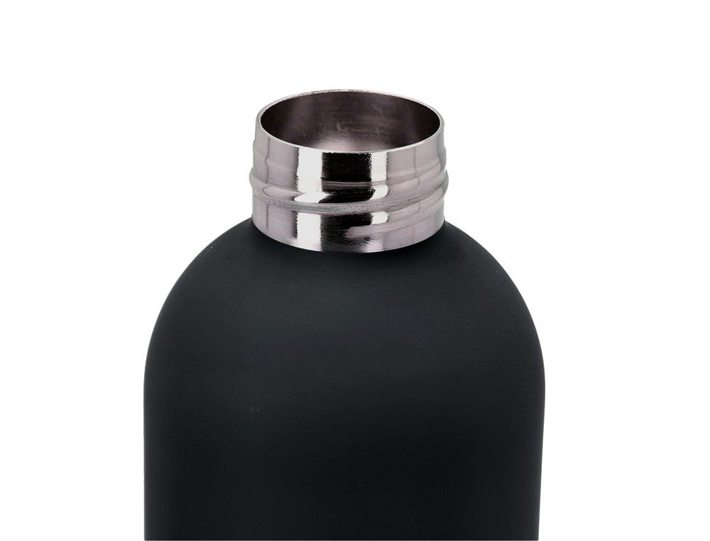 GARRAFA ANTARTIK ISOTERMICA ACO INOXIDAVEL LIVRE DE BPA COR PRETO 750 ML