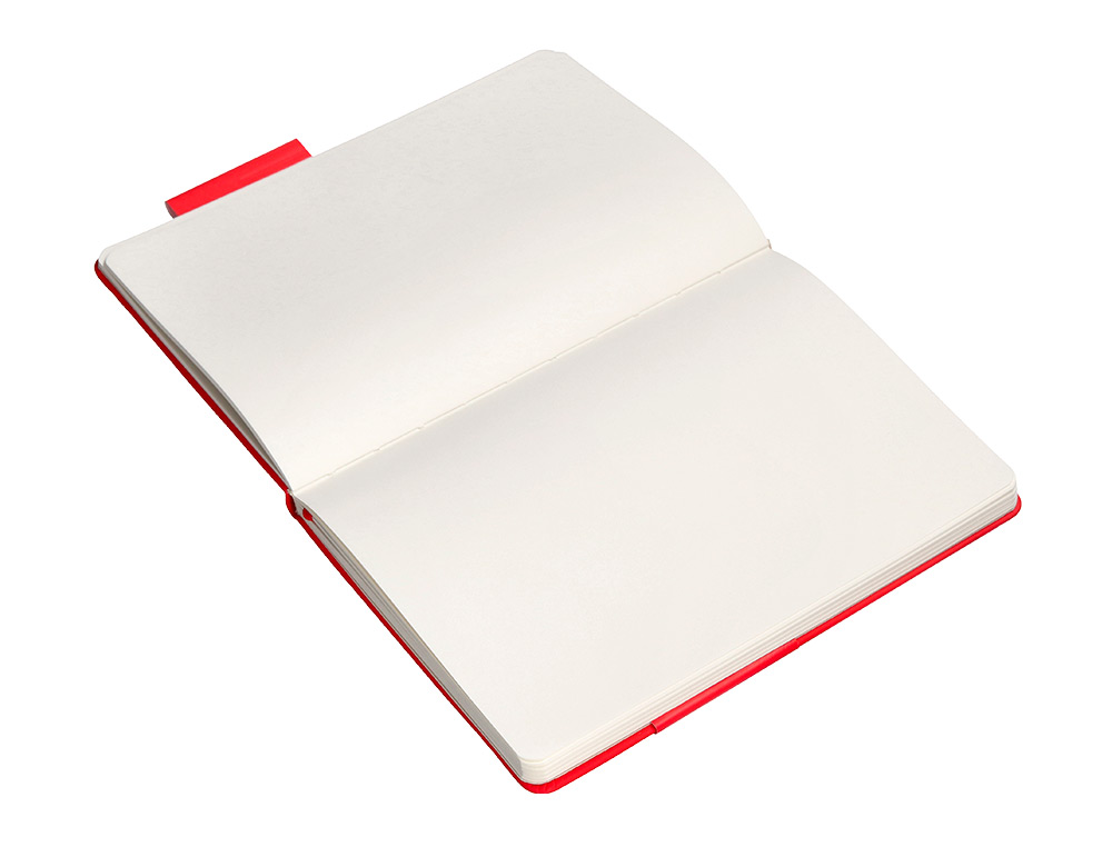 CADERNO COM ELASTICO ANTARTIK NOTES CAPA DURA A5 LISO VERMELHO 100 FOLHAS 80 GR FSC
