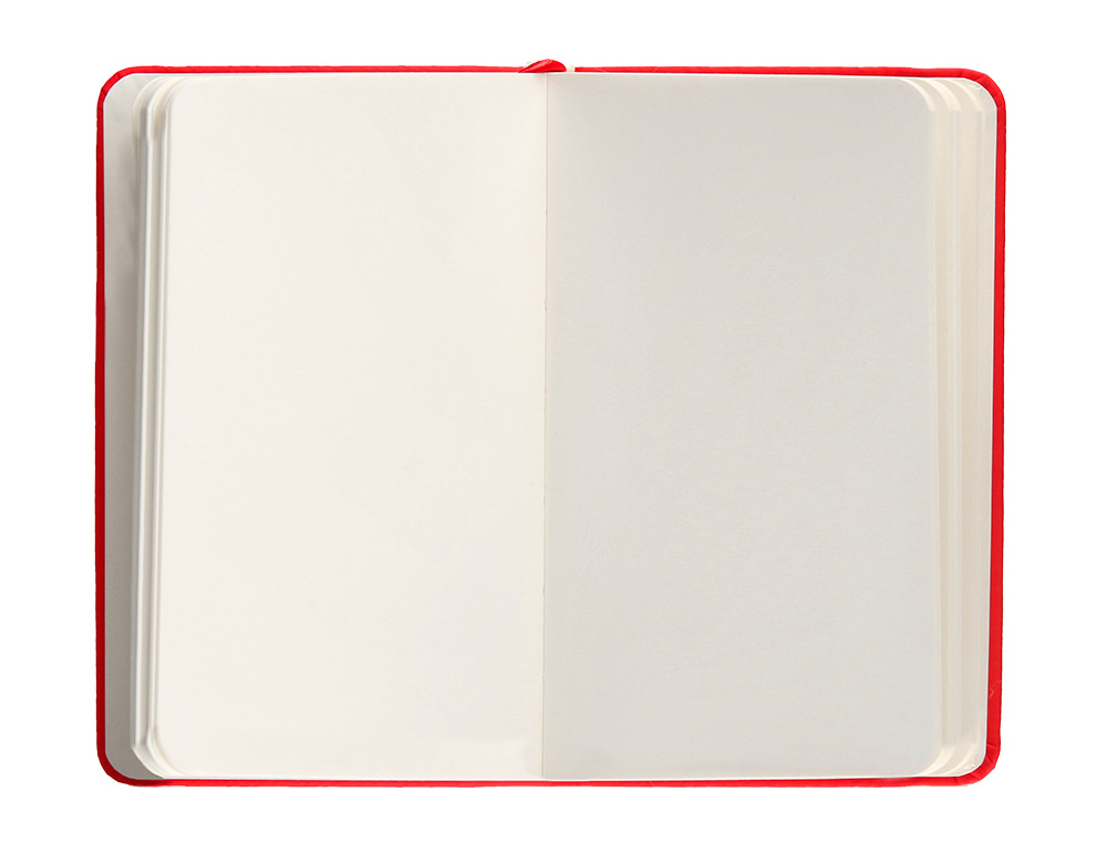CADERNO COM ELASTICO ANTARTIK NOTES CAPA DURA A6 LISO VERMELHO 100 FOLHAS 80 GR FSC
