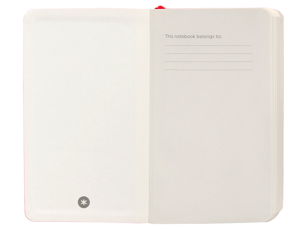 CADERNO COM ELASTICO ANTARTIK NOTES CAPA MOLE A6 QUADRICULADO VERMELHO 100 FOLHAS 80 GR FSC
