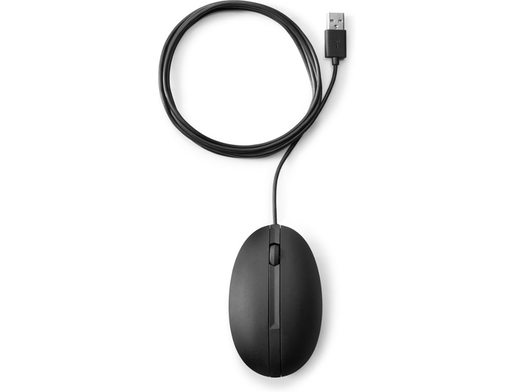 RATO HP 320M OTICO 1000 DPI USB-A COMPRIMENTO CABO 180 CM COR PRETO