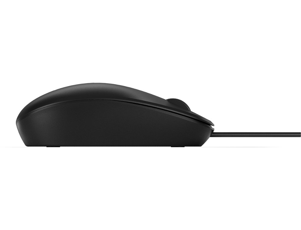 RATO HP 128 LASER 3 BOTOES 1200 DPI USB-A COMPRIMENTO CABO 180 CM COR PRETO