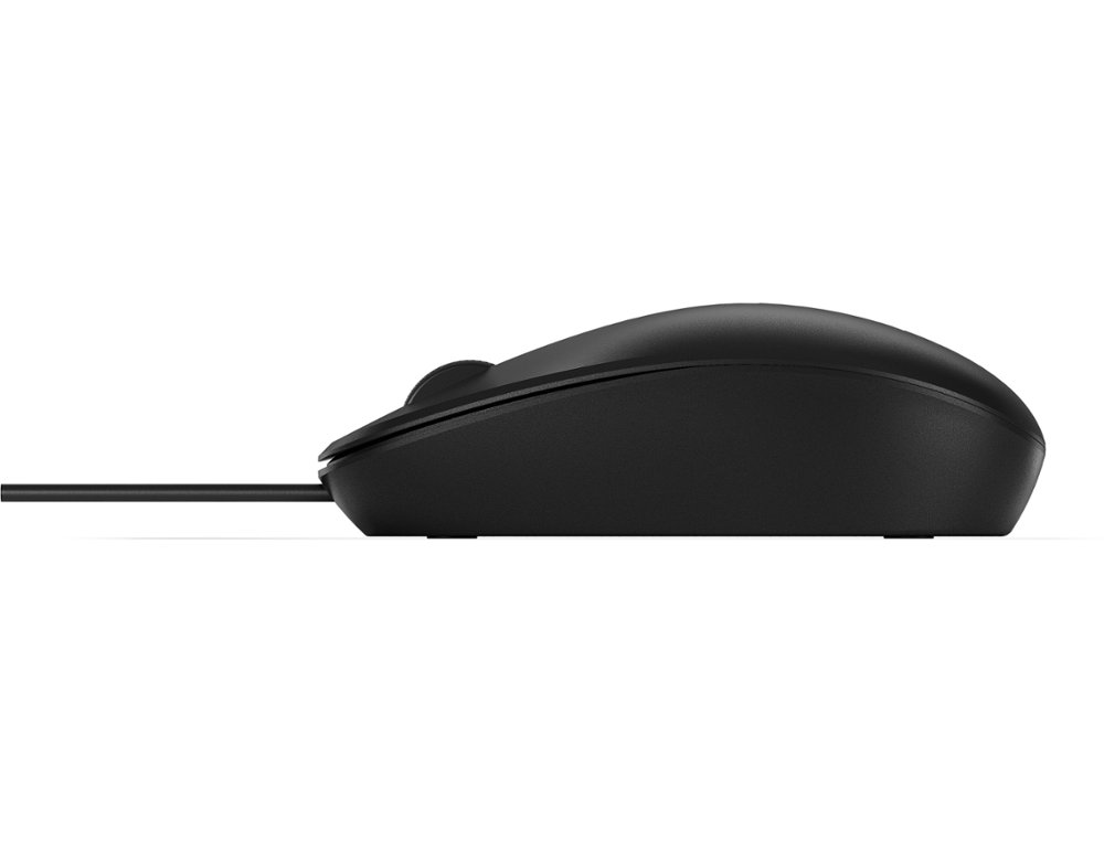 RATO HP 128 LASER 3 BOTOES 1200 DPI USB-A COMPRIMENTO CABO 180 CM COR PRETO