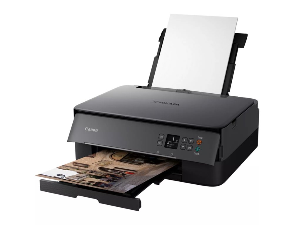 IMPRESSORA CANON PIXMA TS5350I TINTA COR 13PPM PRETO 7 PPM DIN A4 COR WIFI BANDEJA ENTRADA 100 FOLHAS