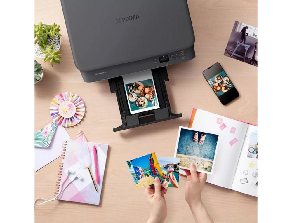 IMPRESSORA CANON PIXMA TS5350I TINTA COR 13PPM PRETO 7 PPM DIN A4 COR WIFI BANDEJA ENTRADA 100 FOLHAS