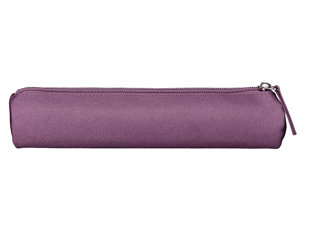 ESTOJO ESCOLAR LIDERPAPEL CILINDRICO ESTREITO 220X45 MM ROXO