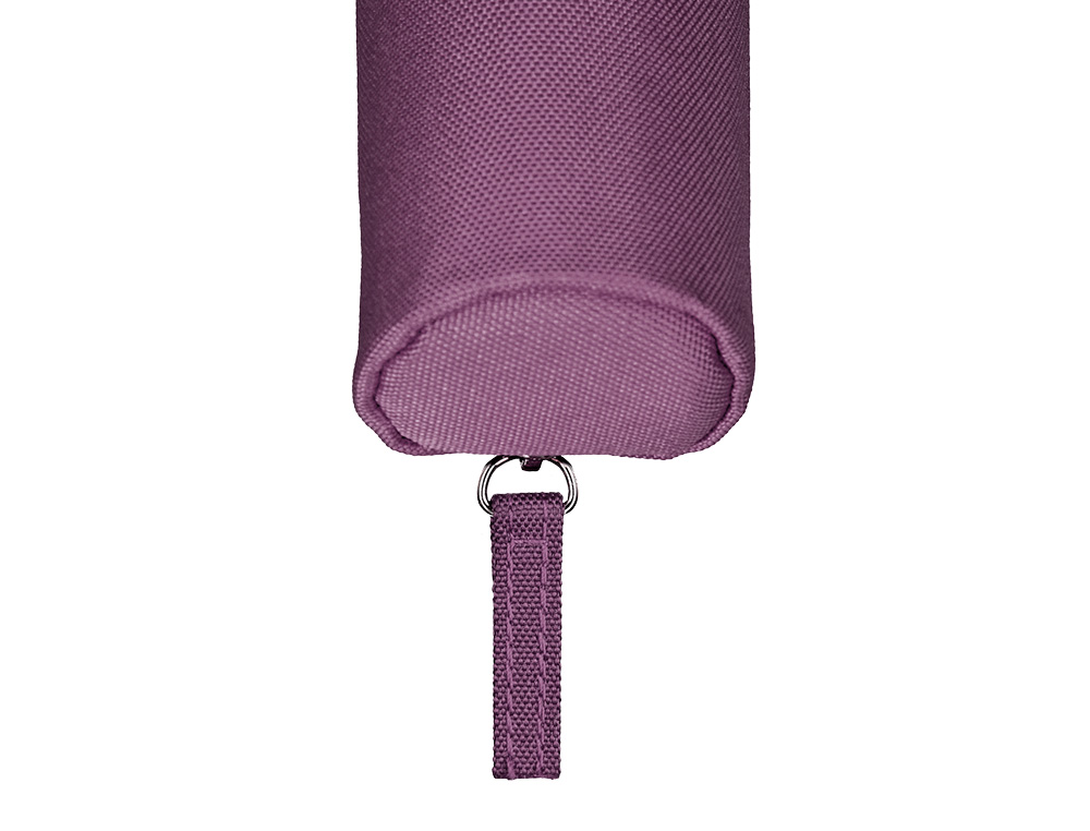 ESTOJO ESCOLAR LIDERPAPEL CILINDRICO ESTREITO 220X45 MM ROXO