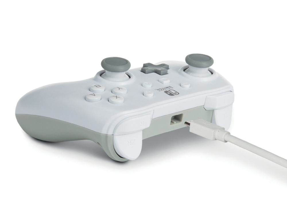COMANDO POWER A COM CABO PARA NINTENDO SWITCH BRANCO