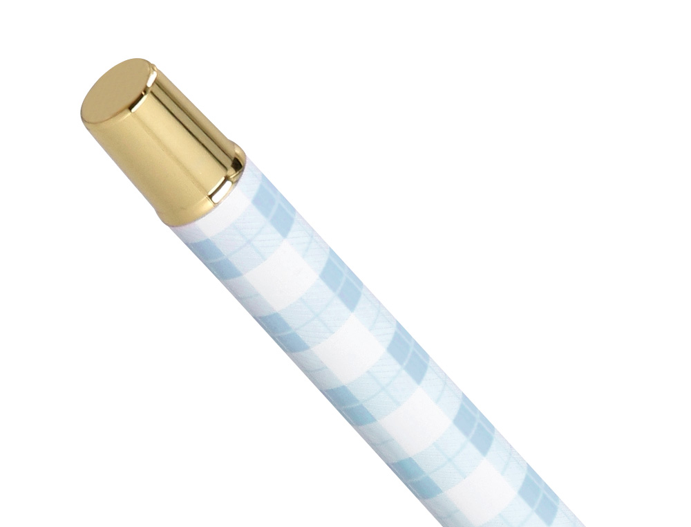 ROLLER BELIUS PICNIC ALUMINIO COR AZUL CELESTE DOURADO TINTA COR PRETO CAIXA DE DESIGN