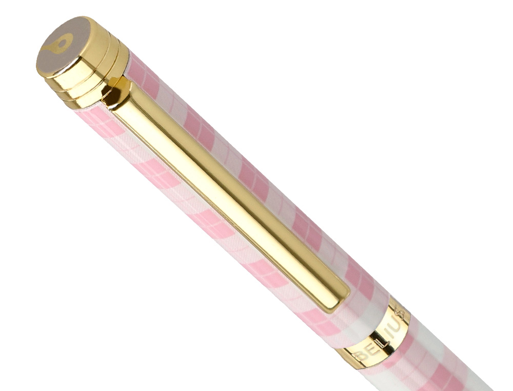 ROLLER BELIUS PICNIC ALUMINIO COR ROSA DOURADO TINTA COR PRETO CAIXA DE DESIGN